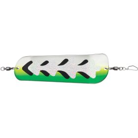 Luhr-Jensen Money Roll Flasher - 11" - Glow Biohazard