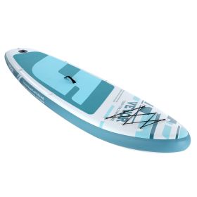 Inflatable Stand Up Paddle Board, 10' x 33" x 6" Wide SUP Paddleboard, with Board Accessories, Pump, Paddle, Fin, Phone Bag, Backpack, Ankle Leash