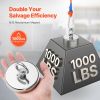 Fishing Magnet, 1000 LBS/454 Kg Pulling Force Super Strong Neodymium Fishing Magnet