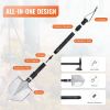 Survival Shovel Survival Axe, 28-in-1 Camping Folding Shovels with Hatchet, Stainless Steel Tactical Shovel Hatchet Combo