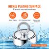 Magnet Fishing Kit, 1200lbs 2.95inch Diameter Double Sided Fishing Magnets, Strong Neodymium Magnet with Heavy Duty 65FT Rope, Grappling Hook