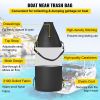 T-Top Storage Bag, for 6 Type II Life Jackets, with a Boat Trash Bag, 600D Oxford Fabric Life Vests Storage Bag for Most T-Top Boats